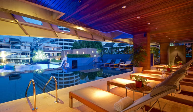 LiT Bangkok-Swimming Pool - Night 2